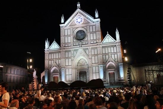 Capodanno Piazza Santa Croce Firenze 2